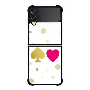 KATE SPADE AND HEART NEW YORK LOGO Samsung Galaxy Z Flip 3 Case Cover