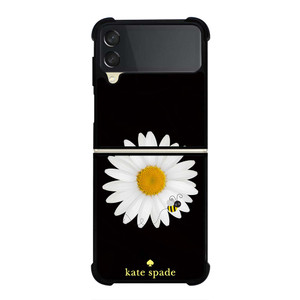 KATE SPADE BEE AND FLOWER Samsung Galaxy Z Flip 3 Case Cover KATE SPADE BEE AND FLOWER Samsung Galaxy Z Flip 3 Case Cover