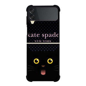 KATE SPADE CAT MEOW ICON Samsung Galaxy Z Flip 3 Case Cover KATE SPADE CAT MEOW ICON Samsung Galaxy Z Flip 3 Case Cover