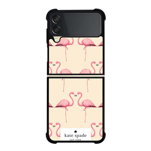 KATE SPADE FLAMINGO Samsung Galaxy Z Flip 3 Case Cover KATE SPADE FLAMINGO Samsung Galaxy Z Flip 3 Case Cover