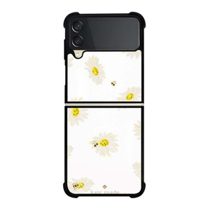 KATE SPADE FLOWER BEE Samsung Galaxy Z Flip 3 Case Cover KATE SPADE FLOWER BEE Samsung Galaxy Z Flip 3 Case Cover