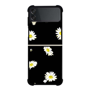 KATE SPADE FLOWER IN BLACK Samsung Galaxy Z Flip 3 Case Cover