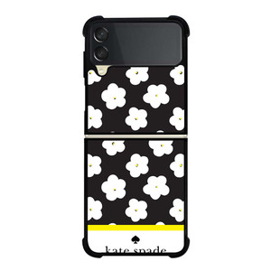 KATE SPADE FLOWER PATTERN 3 Samsung Galaxy Z Flip 3 Case Cover KATE SPADE FLOWER PATTERN 3 Samsung Galaxy Z Flip 3 Case Cover