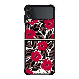 KATE SPADE FLOWER RED Samsung Galaxy Z Flip 3 Case Cover