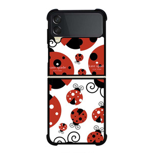 KATE SPADE LADYBUG 3 Samsung Galaxy Z Flip 3 Case Cover KATE SPADE LADYBUG 3 Samsung Galaxy Z Flip 3 Case Cover