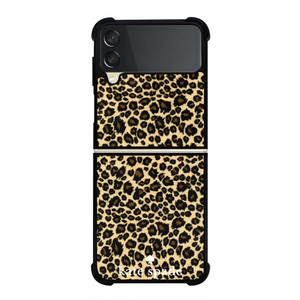 KATE SPADE LEOPARD Samsung Galaxy Z Flip 3 Case Cover KATE SPADE LEOPARD Samsung Galaxy Z Flip 3 Case Cover