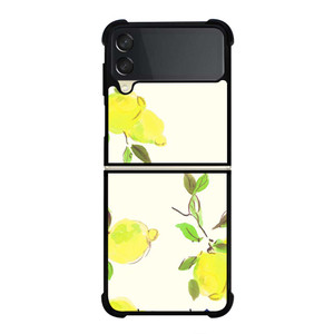 KATE SPADE NEW YORK LEMON Samsung Galaxy Z Flip 3 Case Cover KATE SPADE NEW YORK LEMON Samsung Galaxy Z Flip 3 Case Cover