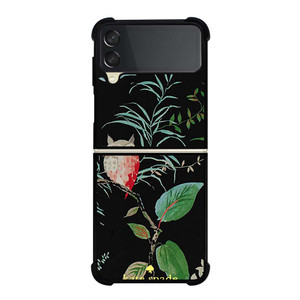 KATE SPADE OWLISH BLACK Samsung Galaxy Z Flip 3 Case Cover KATE SPADE OWLISH BLACK Samsung Galaxy Z Flip 3 Case Cover