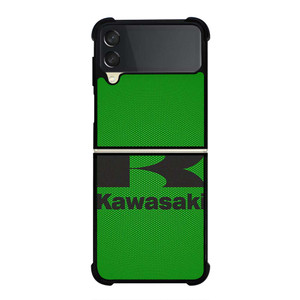 KAWASAKI MOTOR LOGO 2 Samsung Galaxy Z Flip 3 Case Cover KAWASAKI MOTOR LOGO 2 Samsung Galaxy Z Flip 3 Case Cover