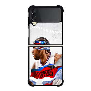KAWHI LEONARD LOS ANGELES CLIPPERS Samsung Galaxy Z Flip 3 Case Cover KAWHI LEONARD LOS ANGELES CLIPPERS Samsung Galaxy Z Flip 3 Case Cover