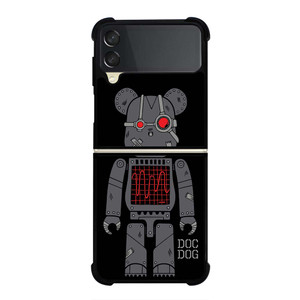 KAWS ROBOT HYPERBEAST DOC DOG Samsung Galaxy Z Flip 3 Case Cover KAWS ROBOT HYPERBEAST DOC DOG Samsung Galaxy Z Flip 3 Case Cover