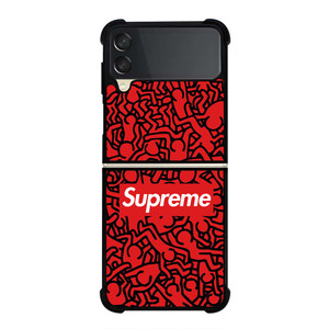 KEITH HARING SUPREME ART Samsung Galaxy Z Flip 3 Case Cover