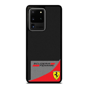 SCUDERIA FERRARI CARBON Samsung Galaxy S20 Ultra Case Cover SCUDERIA FERRARI CARBON Samsung Galaxy S20 Ultra Case Cover