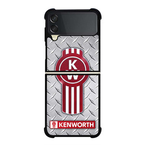 KENWORTH TRUCKS METAL PLATE Samsung Galaxy Z Flip 3 Case Cover