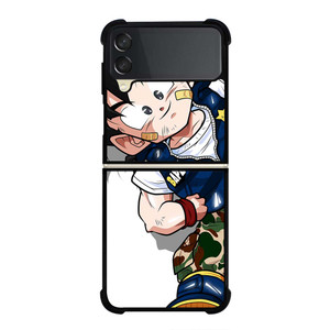KIDS GOHAN BAPE SUPREME Samsung Galaxy Z Flip 3 Case Cover KIDS GOHAN BAPE SUPREME Samsung Galaxy Z Flip 3 Case Cover
