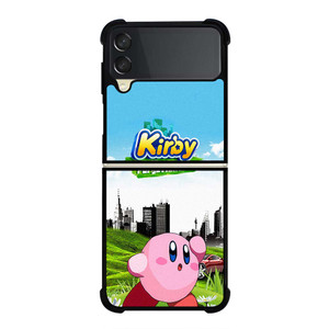 KIRBY AND THE FORGOTTEN LAND GAMES Samsung Galaxy Z Flip 3 Case Cover