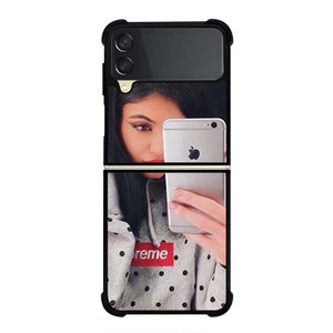 KYLIE JENNER SUPREME Samsung Galaxy Z Flip 3 Case Cover KYLIE JENNER SUPREME Samsung Galaxy Z Flip 3 Case Cover