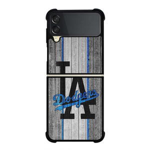 LA LOS ANGELES DODGERS WOODEN LOGO Samsung Galaxy Z Flip 3 Case Cover LA LOS ANGELES DODGERS WOODEN LOGO Samsung Galaxy Z Flip 3 Case Cover