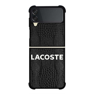 LACOSTE CROCODILE SKIN Samsung Galaxy Z Flip 3 Case Cover LACOSTE CROCODILE SKIN Samsung Galaxy Z Flip 3 Case Cover