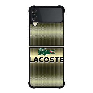 LACOSTE GOLD EMBLEM Samsung Galaxy Z Flip 3 Case Cover LACOSTE GOLD EMBLEM Samsung Galaxy Z Flip 3 Case Cover
