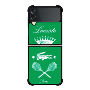 LACOSTE TENNIS PARIS Samsung Galaxy Z Flip 3 Case Cover LACOSTE TENNIS PARIS Samsung Galaxy Z Flip 3 Case Cover
