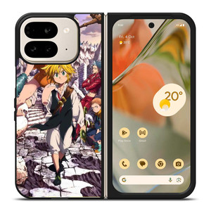 7 DEADLY SINS MELIODAS AND FRIEND Google Pixel 9 Pro Fold Case Cover