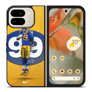 AARON DONALD 99 LOS ANGELES RAMS  Google Pixel 9 Pro Fold Case Cover AARON DONALD 99 LOS ANGELES RAMS  Google Pixel 9 Pro Fold Case Cover