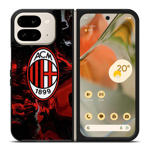 AC MILAN MARBLE LOGO Google Pixel 9 Pro Fold Case Cover