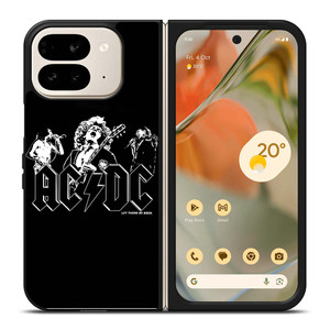 ACDC ROCK BAND Google Pixel 9 Pro Fold Case Cover ACDC ROCK BAND Google Pixel 9 Pro Fold Case Cover