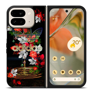 ADIDAS FLOWER PATTERN Google Pixel 9 Pro Fold Case Cover