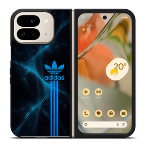 ADIDAS LOGO ABSTRACT BLUE LIGHT Google Pixel 9 Pro Fold Case Cover