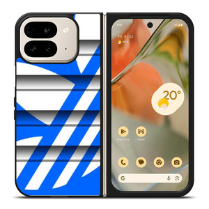 ADIDAS SLICED LOGO BLUE  Google Pixel 9 Pro Fold Case Cover