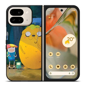 ADVENTURE TIME MY NEIGHBOUR TOTORO Google Pixel 9 Pro Fold Case Cover ADVENTURE TIME MY NEIGHBOUR TOTORO Google Pixel 9 Pro Fold Case Cover