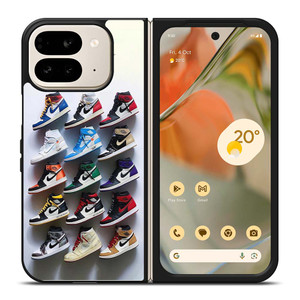 AIR JORDAN NIKE COLLAGE Google Pixel 9 Pro Fold Case Cover AIR JORDAN NIKE COLLAGE Google Pixel 9 Pro Fold Case Cover