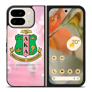 AKA PINK AND GREEN LOGO 2 Google Pixel 9 Pro Fold Case Cover AKA PINK AND GREEN LOGO 2 Google Pixel 9 Pro Fold Case Cover