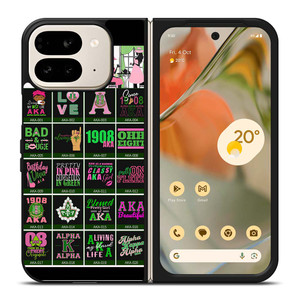 AKA PINK COLLAGE Google Pixel 9 Pro Fold Case Cover AKA PINK COLLAGE Google Pixel 9 Pro Fold Case Cover