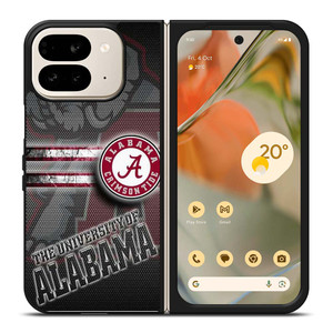 ALABAMA CRIMSON TIDE UNIVERSITY Google Pixel 9 Pro Fold Case Cover ALABAMA CRIMSON TIDE UNIVERSITY Google Pixel 9 Pro Fold Case Cover