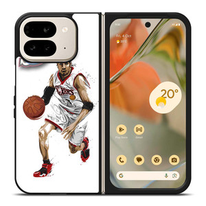 ALLEN IVERSON SIXERS NBA BASKETBALL Google Pixel 9 Pro Fold Case Cover ALLEN IVERSON SIXERS NBA BASKETBALL Google Pixel 9 Pro Fold Case Cover