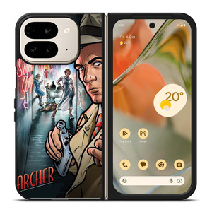 ARCHER CARTOON MOVIE POSTER Google Pixel 9 Pro Fold Case Cover ARCHER CARTOON MOVIE POSTER Google Pixel 9 Pro Fold Case Cover