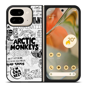 ARCTIC MONKEYS COLLAGE 2 Google Pixel 9 Pro Fold Case Cover ARCTIC MONKEYS COLLAGE 2 Google Pixel 9 Pro Fold Case Cover
