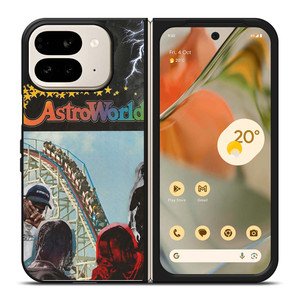 ASTROWORLD TRAVIS SCOTT COLLAGE Google Pixel 9 Pro Fold Case Cover