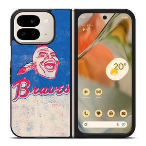 ATLANTA BRAVES BASEBALL MASCOT Google Pixel 9 Pro Fold Case Cover ATLANTA BRAVES BASEBALL MASCOT Google Pixel 9 Pro Fold Case Cover