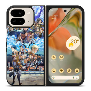 ATTACK ON TITAN ANIME CHARACTER Google Pixel 9 Pro Fold Case Cover