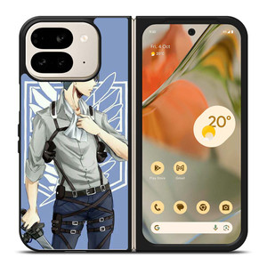 ATTACK ON TITAN ANIME LEVI Google Pixel 9 Pro Fold Case Cover