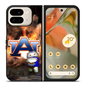 AUBURN TIGERS LOGO MASCOT CUTE Google Pixel 9 Pro Fold Case Cover AUBURN TIGERS LOGO MASCOT CUTE Google Pixel 9 Pro Fold Case Cover