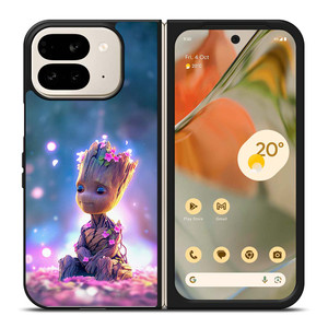 BABY GROOT FLOWER Google Pixel 9 Pro Fold Case Cover