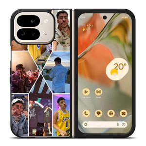 BAD BUNNY COLLAGE Google Pixel 9 Pro Fold Case Cover BAD BUNNY COLLAGE Google Pixel 9 Pro Fold Case Cover