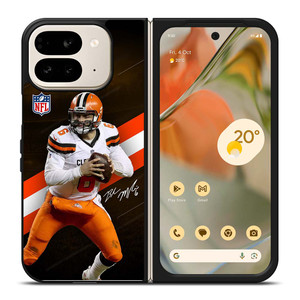 BAKER MAYFIELD CLEVELAND BROWNS NFL Google Pixel 9 Pro Fold Case Cover