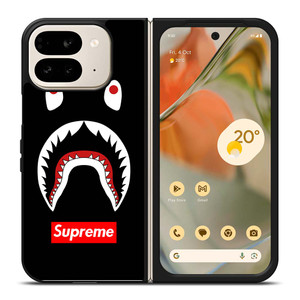 BAPE CAMO SHARK SUPREME BLACK Google Pixel 9 Pro Fold Case Cover BAPE CAMO SHARK SUPREME BLACK Google Pixel 9 Pro Fold Case Cover