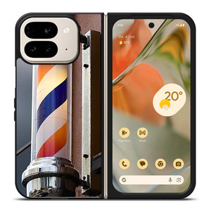 BARBER POLE HAIR CUT 2 Google Pixel 9 Pro Fold Case Cover BARBER POLE HAIR CUT 2 Google Pixel 9 Pro Fold Case Cover